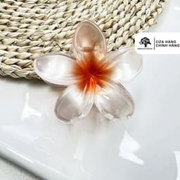 Thumbnail Kẹp Tóc Hoa Sứ Arganmidas Nữ Tính (Màu ngẫu nhiên) 2