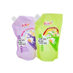 Thumbnail Nước Rửa Bình Sữa Aiko Hương Trái Cây & Hương Táo Dạng Chai 500ml/Túi 650ml 1