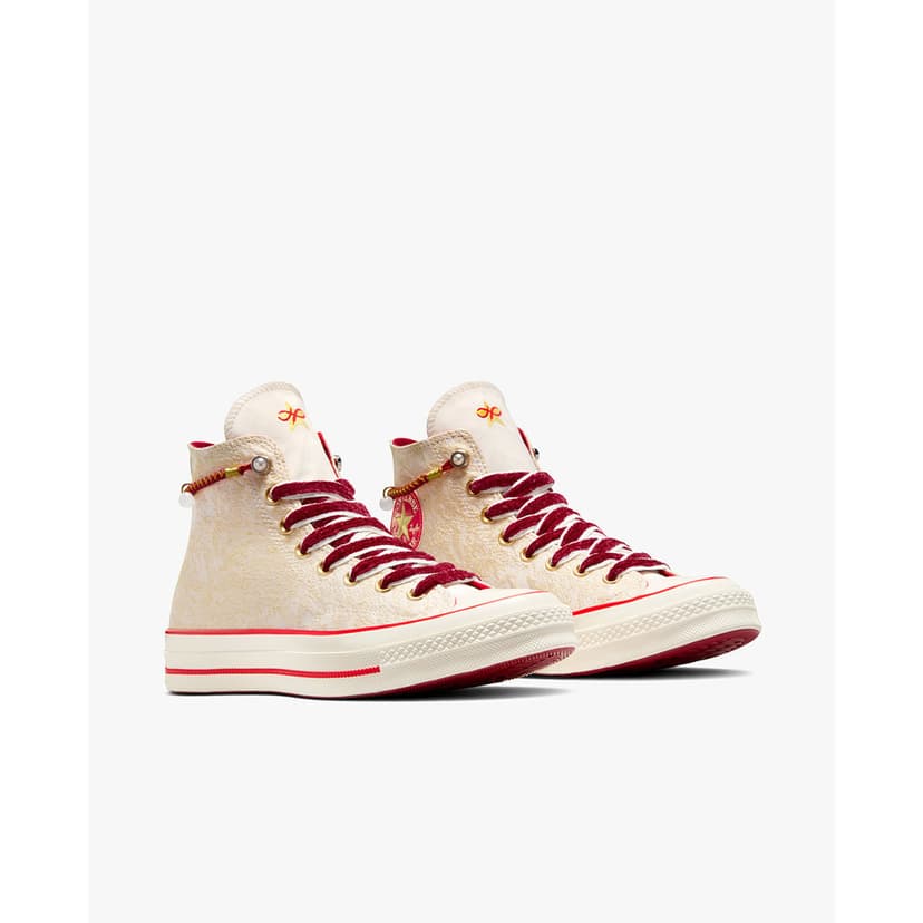 Ảnh CONVERSE - Giày sneakers unisex cổ cao Chuck 70 Lunar New Year A13348C-00W 1