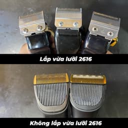 Thumbnail Lưỡi Tông Đơ Cắt Tóc M2616 Thay Thế Cho Magic, ZSZ, Suker, Kemei - Akuma.vn 3