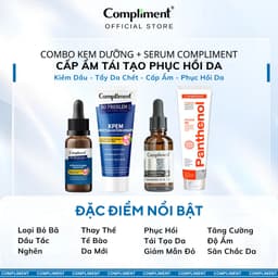 Thumbnail Bộ Chăm Sóc Da Mặt Serum & Kem Dưỡng Compliment Cấp Ẩm Và Phục Hồi Da, Giảm Mụn Mờ Thâm Hiệu Quả 3
