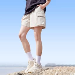 Thumbnail Quần short thể thao CAMEL CROWN dành cho nữ leo núi chống nắng thông thường quần short khô nhanh 4