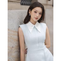 Thumbnail JOVEN Đầm Nữ Gigi Form Ôm Tùng A Dây Rời Thắt Eo Kiểu 3