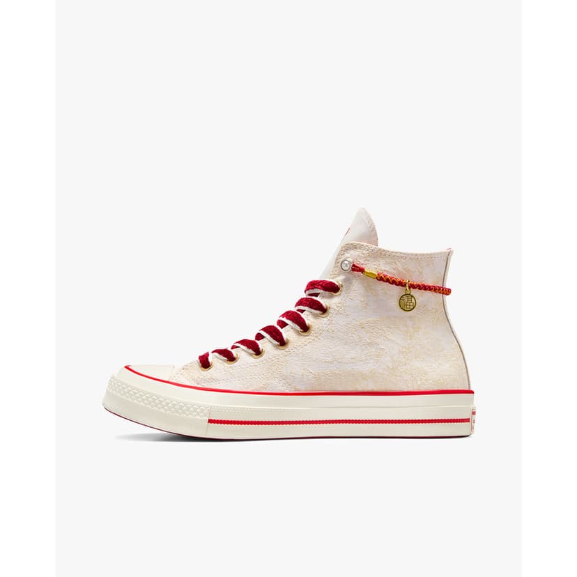 Ảnh CONVERSE - Giày sneakers unisex cổ cao Chuck 70 Lunar New Year A13348C-00W 4