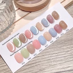 Thumbnail ANNIES Universal Boiled Water Cats Eye 2024 Hạt thủy tinh siêu sáng không xám mới Cats Eye dùng cho nghệ thuật làm móng bằng ánh sáng 10ml 3