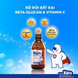 Thumbnail Siro Kan ImunoGlukan hỗ trợ miễn dịch nâng cao sức đề kháng cho bé - Nhập khẩu 3