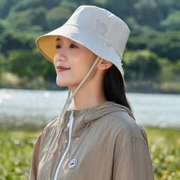 Thumbnail Mũ ngư dân CAMEL CROWN dành cho nam và nữ có vành lớn Mũ chống nắng leo núi ngoài trời 4
