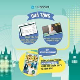 Thumbnail Sách - IELTS Speaking Journey: Lộ trình tự học IELTS Speaking từ cơ bản đến band 6.0  - Nguyễn Cảnh Luân - Zenbooks 1