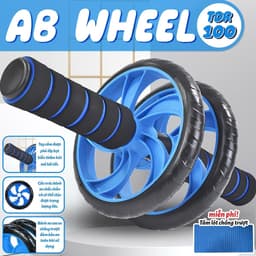 Thumbnail -BG- TDR-100  Lăn Tập Bụng 2 Bánh luyện tập săn chắc CƠ Bụng, hỗ trợ thăng bằng 1