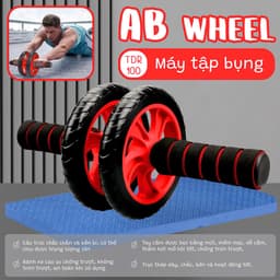 Thumbnail -BG- TDR-100  Lăn Tập Bụng 2 Bánh luyện tập săn chắc CƠ Bụng, hỗ trợ thăng bằng 4