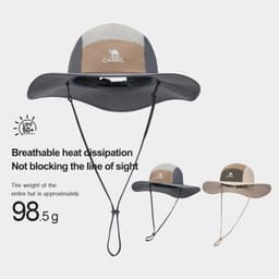 Thumbnail CAMEL CROWN Mùa Hè Chống Nắng Màu Sắc Phù Hợp Với Mũ Người Cá Nữ Leo Núi Ngoài Trời UV Thoáng Khí Bóng 1