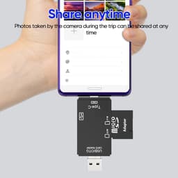Thumbnail Đầu đọc thẻ thông minh 6 trong 1, Bộ chuyển đổi thẻ đa năng USB đa năng tất cả trong 1 Hub mỏng Đọc phương tiện thông minh, Đầu đọc thẻ nhớ Đầu đọc thẻ đa năng, Truyền dữ liệu tốc độ cao 1