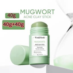 Thumbnail EELHOE 2 cái/1 cái Mặt nạ đất sét xanh Thanh Salicylic Acid Chống lỗ chân lông & Mặt nạ làm sạch mụn 1