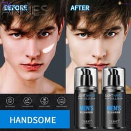 Thumbnail Kem Lười Kem Làm Trắng Da Mặt Bb Kem Nam Ánh Sáng Trơn Kem Che Khuyết Điểm In Mụn Làm Sáng Màu Da lazybones Men 's Light Plain Cream 1
