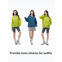 Thumbnail Camel CROWN Unisex Chống Nắng Quần Áo Nhẹ Và Mỏng Chống Nước Thoáng Khí Thoáng Khí Mát Kháng Khuẩn Áo Khoác 4