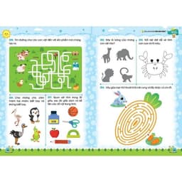 Thumbnail Sách - Sân Chơi Trí Tuệ Rèn Luyện Não Trái Não Phải Cho Bé Từ 3-6 Tuổi 3