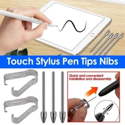 Thumbnail Đầu Kim Loại Fonken Cho Samsung Galaxy Tab S6 S7 S8 S9 S22 S23 S24 Note20 Note10 Stylus Tip Máy Tính Bảng Thay Thế Bút Chì Nib Với Kẹp Dụng Cụ 2