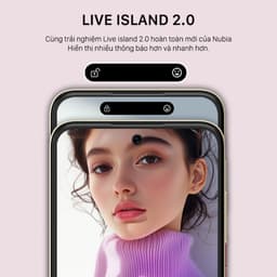 Thumbnail Điện thoại Nubia V70 Design 8GB/128GB I Pin 5000mAh I Camera 50mp I 6.7" 120Hz I Hỗ trợ NFC - Hàng Chính Hãng 4