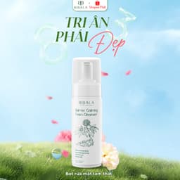 Thumbnail Bọt rửa mặt chiết xuất Tam Thất sạch sâu, giảm viêm và làm dịu BARRIER CALMING FOAM CLEANSER BIBALA 150ML 1