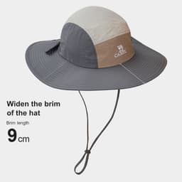Thumbnail CAMEL CROWN Mùa Hè Chống Nắng Màu Sắc Phù Hợp Với Mũ Người Cá Nữ Leo Núi Ngoài Trời UV Thoáng Khí Bóng 3
