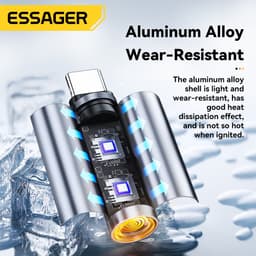Thumbnail Bật lửa thuốc lá điện Essager Mini Type-C Thích hợp cho điện thoại di động powebank 4