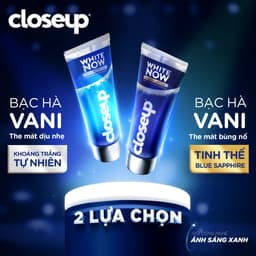 Thumbnail Combo 6 Kem đánh răng Closeup White Now - Trắng Bật Tông 3X TỨC THÌ với Công nghệ Ánh Sáng Xanh 100g 3