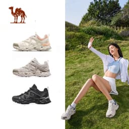 Thumbnail Camel CROWN Giày đi bộ thoáng khí cho nam và nữ Giày thể thao cổ thấp chống trượt và chống mài mòn 1