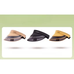 Thumbnail CAMEL CROWN Rỗng Top Mũ Chống Nắng Thoáng Khí Chống Tia Cực Tím Lớn Vành Rơm Dệt Mũ Chống Nắng 2