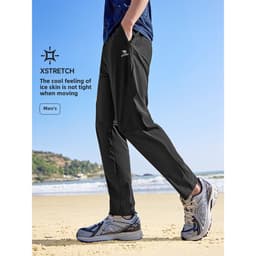 Thumbnail Camel CROWN băng lụa thể thao nam nữ chống nắng quần khô nhanh thoáng khí chạy bộ quần thường ngày 2