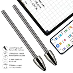 Thumbnail Đầu Kim Loại Fonken Cho Samsung Galaxy Tab S6 S7 S8 S9 S22 S23 S24 Note20 Note10 Stylus Tip Máy Tính Bảng Thay Thế Bút Chì Nib Với Kẹp Dụng Cụ 3