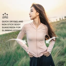 Thumbnail CAMEL CROWN Áo khoác Ice Silk chống nắng cho nữ 2