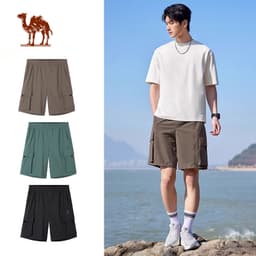 Thumbnail Quần short thể thao CAMEL CROWN nam leo núi chống nắng thông thường quần short khô nhanh 1