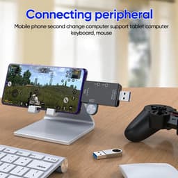 Thumbnail Đầu đọc thẻ thông minh 6 trong 1, Bộ chuyển đổi thẻ đa năng USB đa năng tất cả trong 1 Hub mỏng Đọc phương tiện thông minh, Đầu đọc thẻ nhớ Đầu đọc thẻ đa năng, Truyền dữ liệu tốc độ cao 3