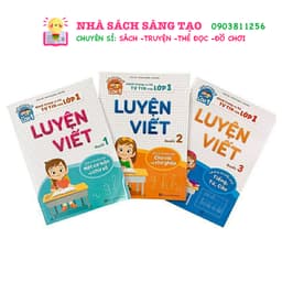 Thumbnail Sách - Bộ 3 luyện viết - Hành trang cho bé tự tin vào lớp 1- Bé Tập Viết chữ đẹp chuẩn bị vào lớp 1 1