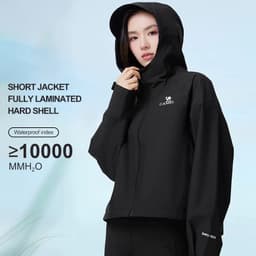 Thumbnail Áo khoác ba chống CAMEL CROWN dành cho nữ ngoài trời Vỏ cứng một lớp Áo khoác leo núi thông thường 4