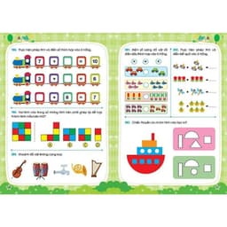 Thumbnail Sách - Sân chơi trí tuệ trò chơi tư duy rèn luyện não trái não phải dành cho trẻ từ 3-6 tuổi (lẻ 1c) 3
