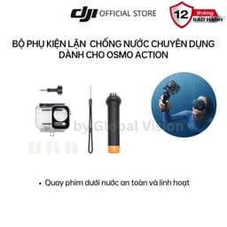 Thumbnail Bộ phụ kiện lặn chống nước chuyên dụng DJI dành cho Osmo Action camera hành động cao cấp chính hãng 1