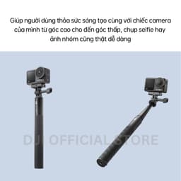 Thumbnail Gậy chụp ảnh cầm tay nối dài 1.5m DJI dành cho Osmo Action camera hành động cao cấp chính hãng 4