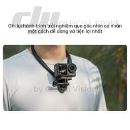 Thumbnail Dây đeo cổ dùng gắn máy ảnh DJI dùng cho Osmo Action camera hành động cao cấp chính hãng 2