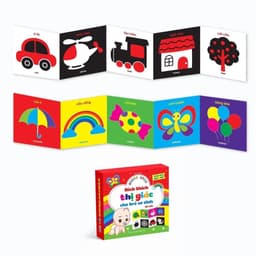 Thumbnail Flash Card Kích Thích Thị Giác - Zic Zắc (4 Tấm) 1