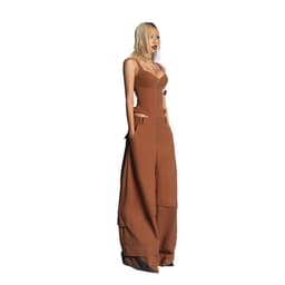 Thumbnail Puzzle Cupped & Wide Long Leg Jumpsuit 2
