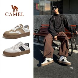 Thumbnail Giày thể thao nam CAMEL CROWN Giày da trắng thật 2