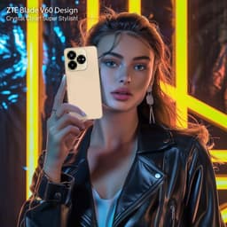 Thumbnail Điện Thoại Nubia V60 Design | 16(6+10)GB/256GB | 6.6'' HD+ | Octa Core 1.6GHZ | 5000mAh 22.5W | Chính Hãng 2