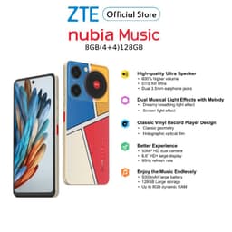 Thumbnail Điện thoại Nubia Music NFC 8(4+4)/128GB | 6.6" HD+ 90Hz - Hàng chính hãng 1