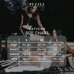 Thumbnail Puzzle Cupped & Wide Long Leg Jumpsuit 4