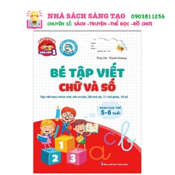 Thumbnail Sách - Bé Tập Viết Chữ Và Số Theo Nhóm Chữ, Nét Cơ Bản Tự Tin Vào Lớp 1 Dành Cho Trẻ 5 - 6 Tuổi 1