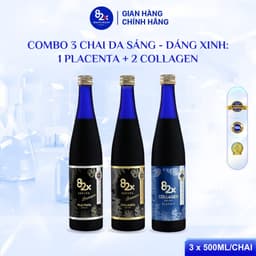 Thumbnail Combo 3 Chai Nước Uống 82X Gồm Collagen + Sakura Collagen + Sakura Placenta Giảm Nám Tàn Nhang 500ml/chai 2