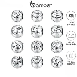 Thumbnail Bamoer Vòng Tay Bạc 925 Mặt Hình Cung Hoàng Đạo Phong Cách Cổ Điển SCC1218 1