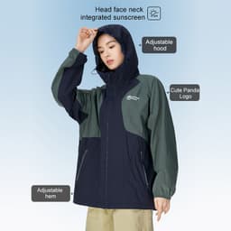 Thumbnail CAMEL CROWN Da Trắng Lạnh Ngoài Trời Chống Nắng Quần Áo Unisex Mùa Hè Chống Tia Cực Tím Áo Khoác 2