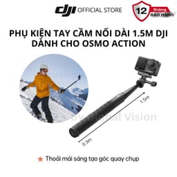 Thumbnail Gậy chụp ảnh cầm tay nối dài 1.5m DJI dành cho Osmo Action camera hành động cao cấp chính hãng 1